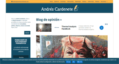 Desktop Screenshot of andrescardenete.com
