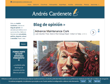 Tablet Screenshot of andrescardenete.com